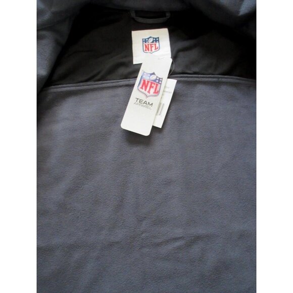 NFL G III Sports Green Bay Packers Men's Soft Shell Full Zipper Jacket Grey NWT - Picture 6 of 6